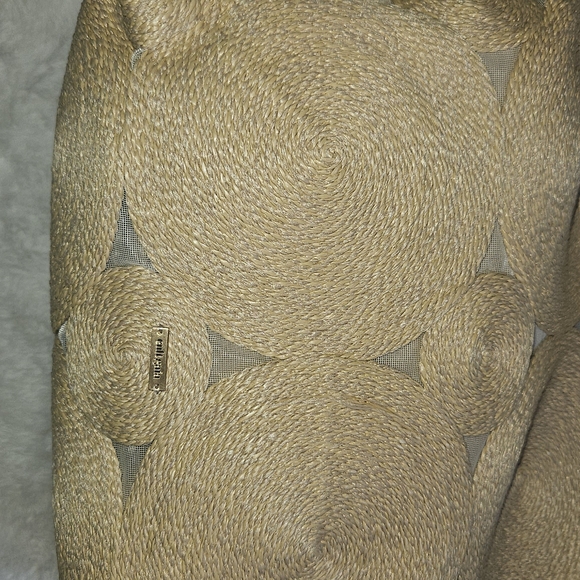 Cult Gaia Tan Woven Clutch - Picture 6 of 9